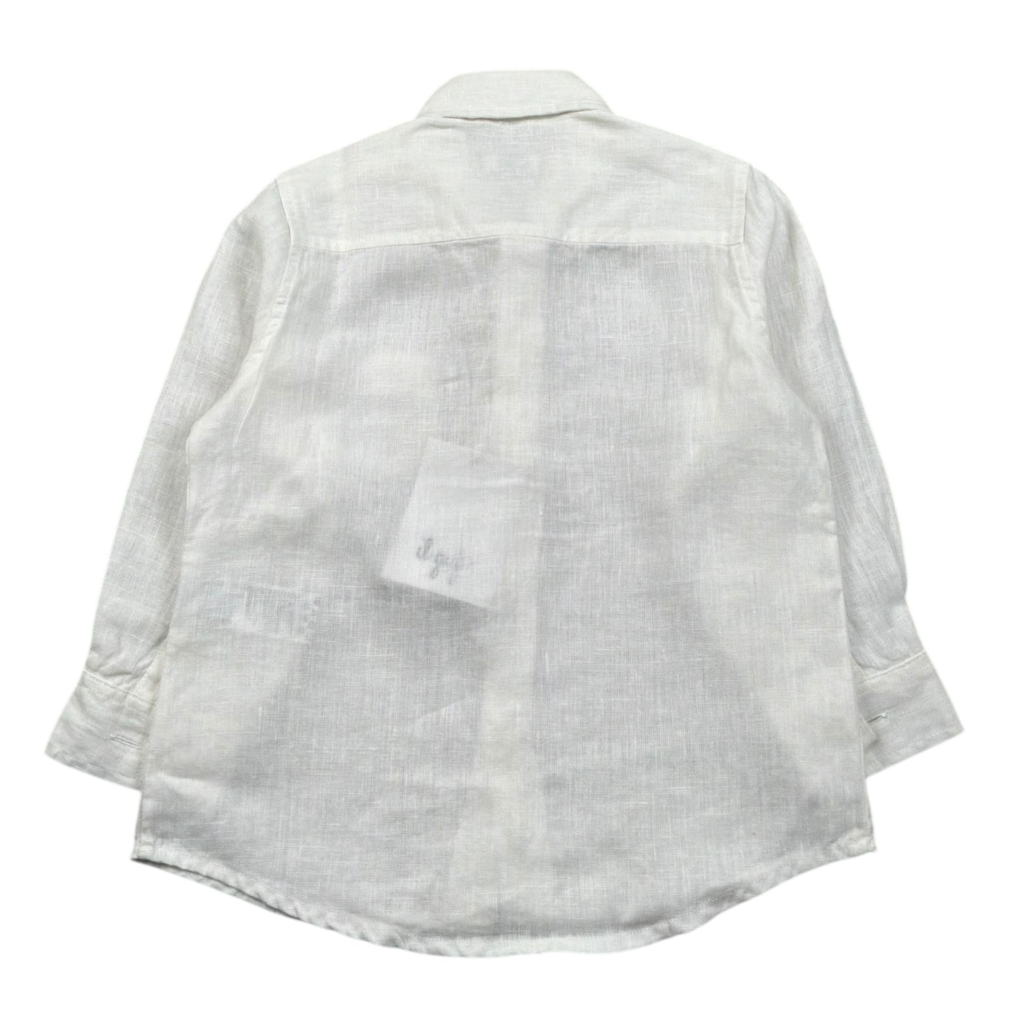 Il Gufo Camicia Manica Lunga Tnta Unita Collo Coreano per Bambino P25CL110L6006 PANNA IL GUFO 