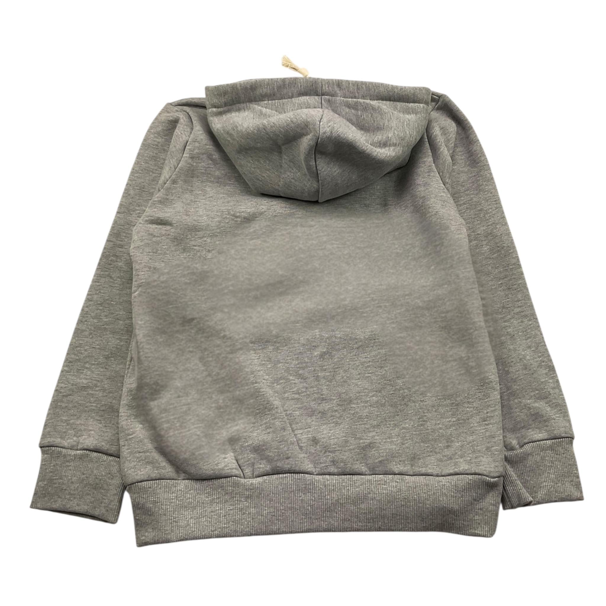 JHM felpa chiusa con cappuccio tinta unita Grigio per Bambino TR100JST GRIGIO JHM 