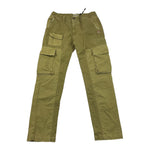 BERNA pantalone tinta unita con elastico in vita Verde per Bambino 235322 VERDE BERNA 