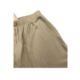 Play Up Pantalone Tinta Unita Con Elastico In Vita Beige Per Neonato