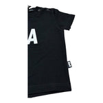 Daniele Alessandrini T-Shirt Girocollo Tinta Unita con Stampa per Neonato 1296M00270 NERO DANIELE ALESSANDRINI 