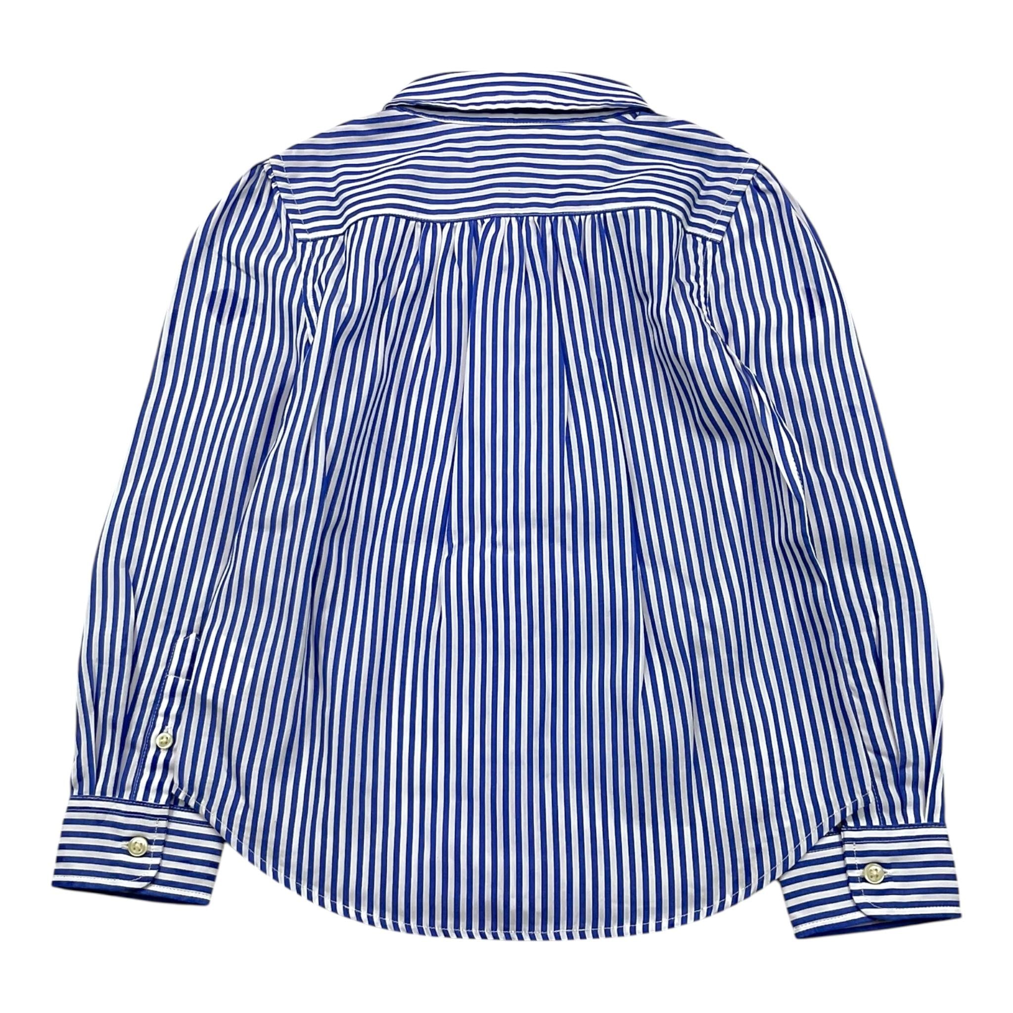 Ralph Lauren Camicia Bicolore con Fantasia A Righe per Neonato 312833159002N BIANCO/AZZURRO RALPH LAUREN 