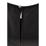 Patrizia Pepe Camicia Giromanica tinta unita Nero per Bambina 7C0240 NERO PATRIZIA PEPE 