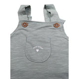 Petit Bateau Salopette tinta unita Verde per Neonato A09MP01 VERDE PETIT BATEAU 