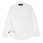 John Richmond Camicia Tinta Unita con Logo per Bambino RBP25028CA BIANCO JOHN RICHMOND 