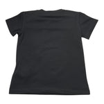 JOHN RICHMOND t-shirt tinta unita girocollo con stampa brillantini Nero per Neonata RGA24150TS NERO JOHN RICHMOND 