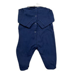 Cesare Paciotti Tutina Manica Lunga Tinta Unita per Neonato TCP5100N BLU CESARE PACIOTTI 