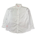 Sun68 Camicia Manica Lunga Tinta Unita con Logo per Bambino CPS35301 BIANCO SUN68 