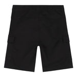 Calvin Klein Bermuda Tinta Unita con Elastico In Vita per Bambino IB0IB01608 NERO CALVIN KLEIN 