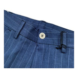 Emanuel Pris Bermuda Tinta Unita con Girovita Regolabile per Bambino EMB5113B BLU EMANUEL PRIS 