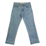 Trussardi Jeans Tinta Unita con Girovita Regolabile per Bambino TGP26018JE AZZURRO TRUSSARDI 