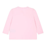 John Richmond Shirt Girocollo Tinta Unita con Stampa per Bambina RIA24054TS ROSA JOHN RICHMOND 