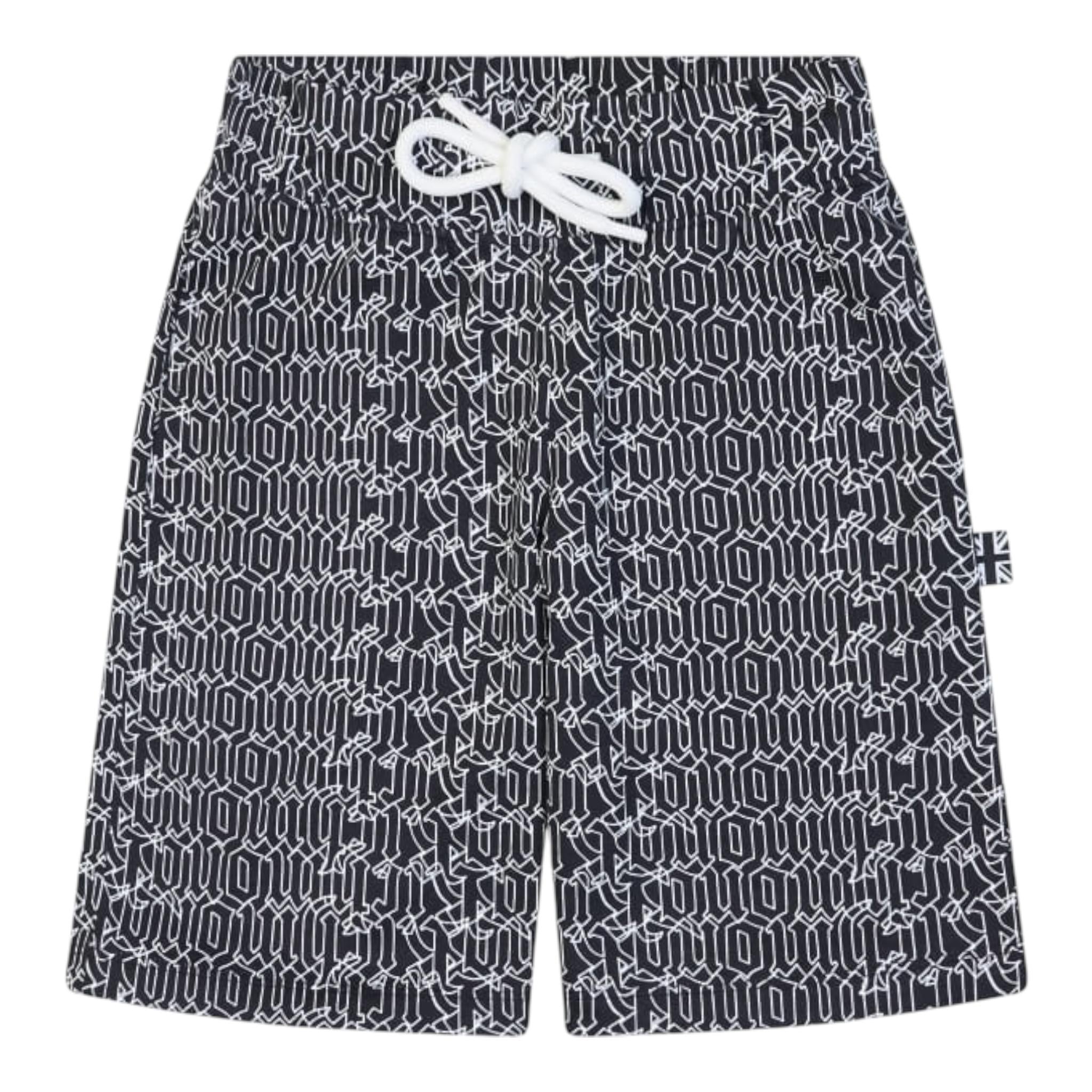 John Richmond Completo 2 Pezzi T-Shirt-Bermuda per Neonato RBP25129CJ NERO JOHN RICHMOND 