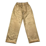 LU LU BY MISS GRANT pantalone tinta unita con elastico in vita Oro per Bambina LL3244 ORO LU LU BY MISS GRANT 