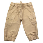 PLEASE pantalone tinta unita con elastic in vita Beige per Neonata PE28132G65N BEIGE PLEASE 