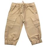 PLEASE pantalone tinta unita con elastic in vita Beige per Neonata PE28132G65N BEIGE PLEASE 