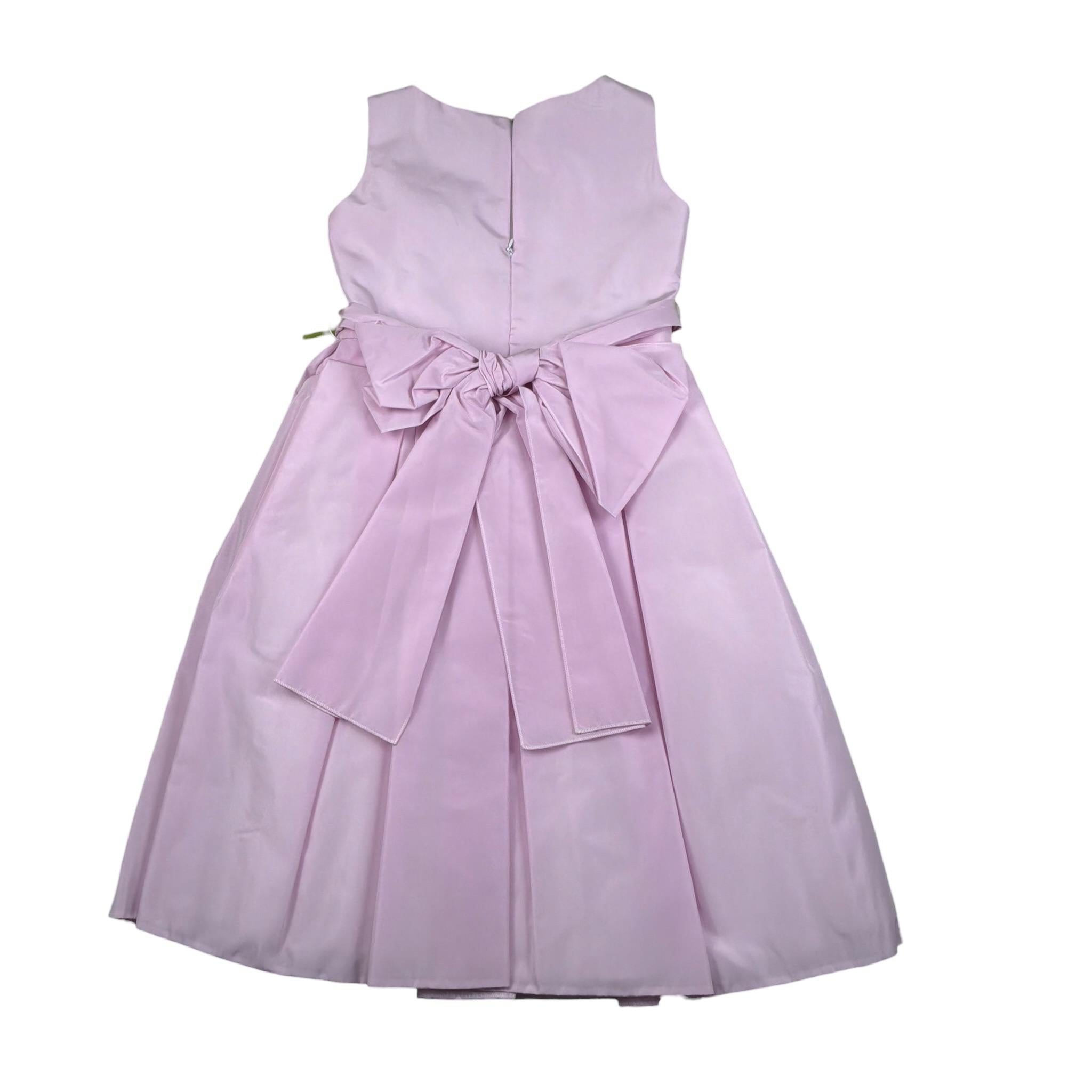 Raffaella Abito Cerimonia Tinta Unita Giromanica per Bambina LILLA LILLA RAFFAELLA 