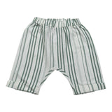 Babyvip Bermuda Tinta Unita con Fantasia A Righe per Neonato EIEIIEI BIANCO BABYVIP 