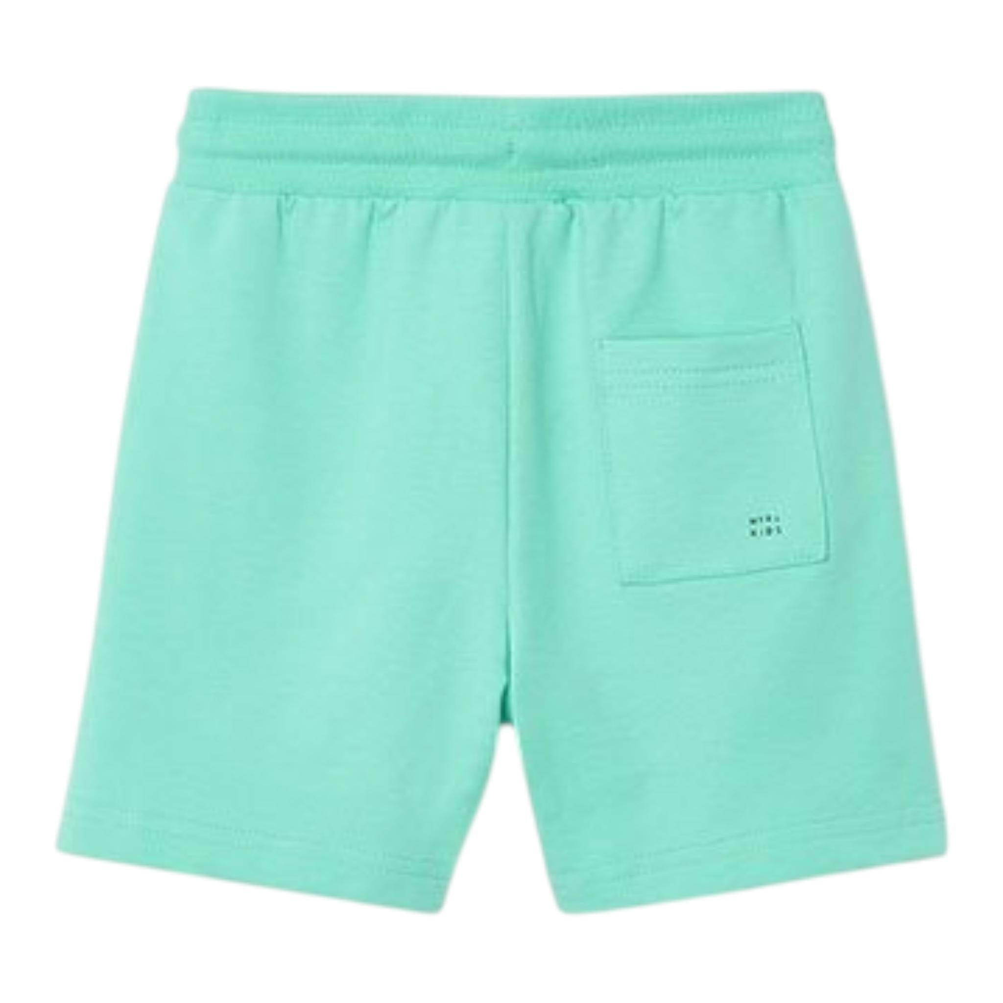 Mayoral Bermuda Tinta Unita con Elastico In Vita per Bambino 611 VERDE ACQUA MAYORAL 