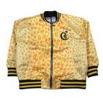 Just Cavalli Giubbino con Zip Tinta Unita con Stampe Bacio per Bambina JGP26177GB GIALLO JUST CAVALLI 