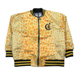 Just Cavalli Giubbino con Zip Tinta Unita con Stampe Bacio per Bambina JGP26177GB GIALLO JUST CAVALLI 