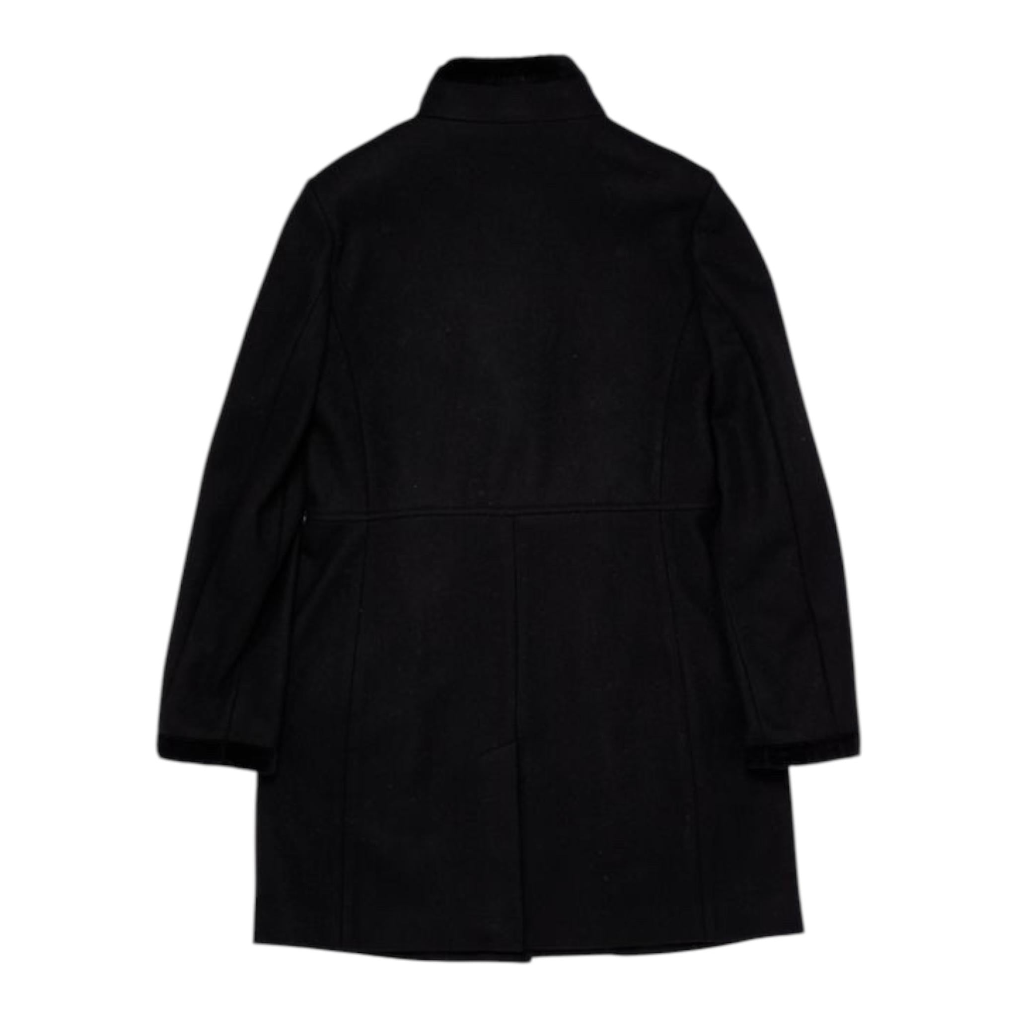 FAY cappotto tinta unita con bottoni Nero per Bambino FT2A10 NERO FAY 