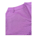 Liu Jo Short Tinta Unita con Brillantini per Bambina GA5204 VIOLA LIU JO 