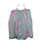 F**K Copricostume Tinta Unita con Fantasia  per Bambina FJ240407X02 VERDE ACQUA F**K 