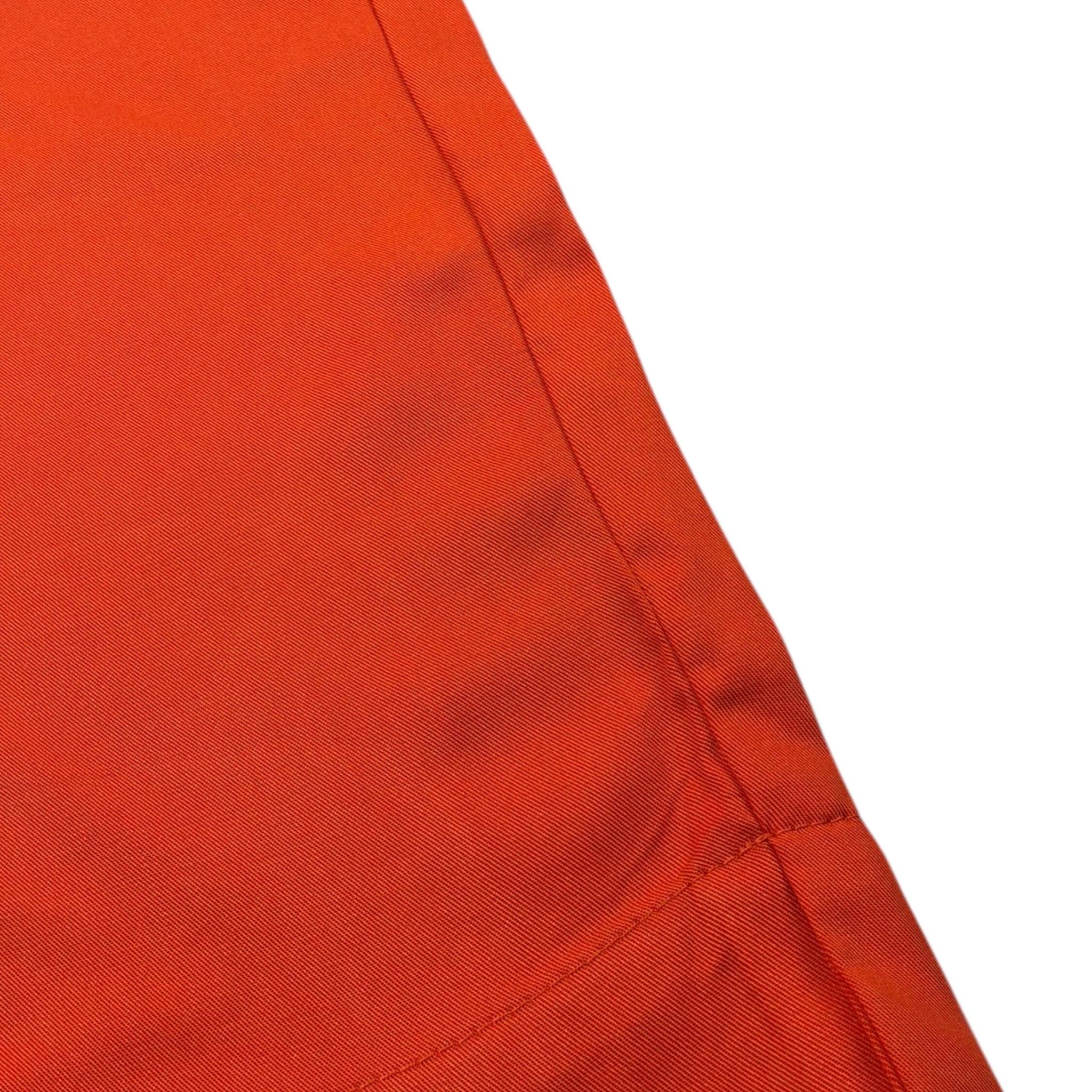 Gaia Pantalone Tinta Unita con Elastico In Vita per Bambina EJSJUEJU ARANCIONE GAIA 