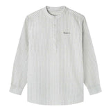 Pepe Jeans Camicia Manica Lunga Collo Coreano Fantasia A Righe per Bambino PB302705 PANNA PEPE JEANS 