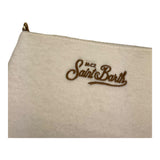 SAINT BARTH borsello tinta unita con logo Bianco per Bambina PARISIENNE BIANCO SAINT BARTH 