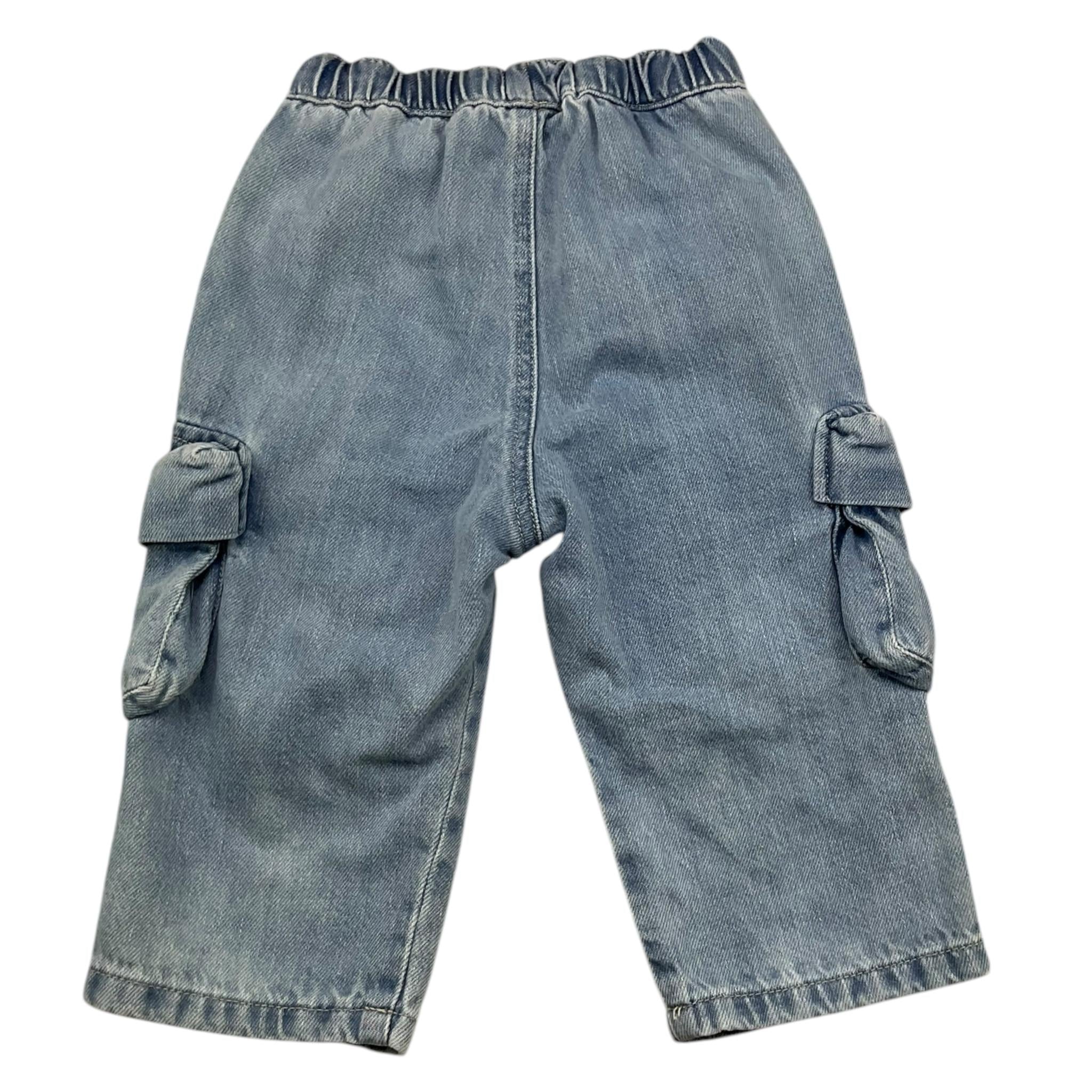 LE BEBE' jeans tinta unita con elastico in vita Azzurro per Neonato LBB5178 AZZURRO LE BEBE' 