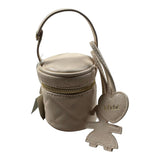 Le Bebe Borsello Portaciuccio Tinta Unita per Neonata LBG5882 BEIGE LE BEBE 