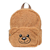 MOSCHINO zaino teddy tinta unita Cammello per Bambina MMX04P CAMMELLO MOSCHINO 