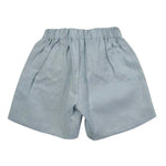 La Stupenderia Short Tinta Unita con Elastico In Vita per Bambina TJBR74XJ AZZURRO LA STUPENDERIA 