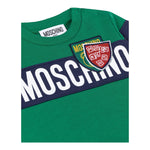 DOU DOU felpa chiusa con cappuccio e maniche in contrasto Verde per Neonato MUF05GXX VERDE DOU DOU 