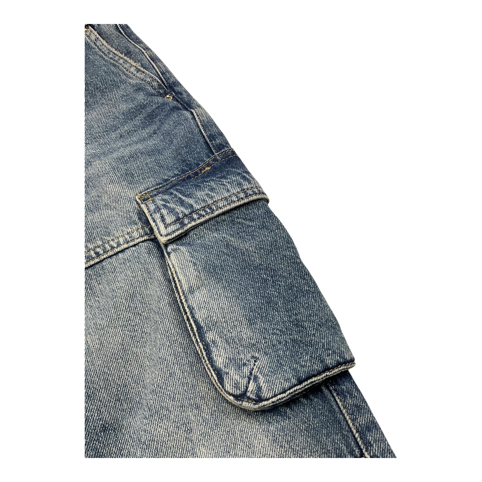 ANTONY MORATO jeans tinta unita con elastico in vita Blu per Bambino MKDT0070 BLU ANTONY MORATO 