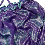 F**K Costume 2 Pezzi Tinta Unita Fascia-Slip per Bambina FK2193299 VIOLA F**K 