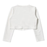 Liu Jo Cprispalle Tinta Unita con Logo per Neonata KA3005 BIANCO LIU JO 