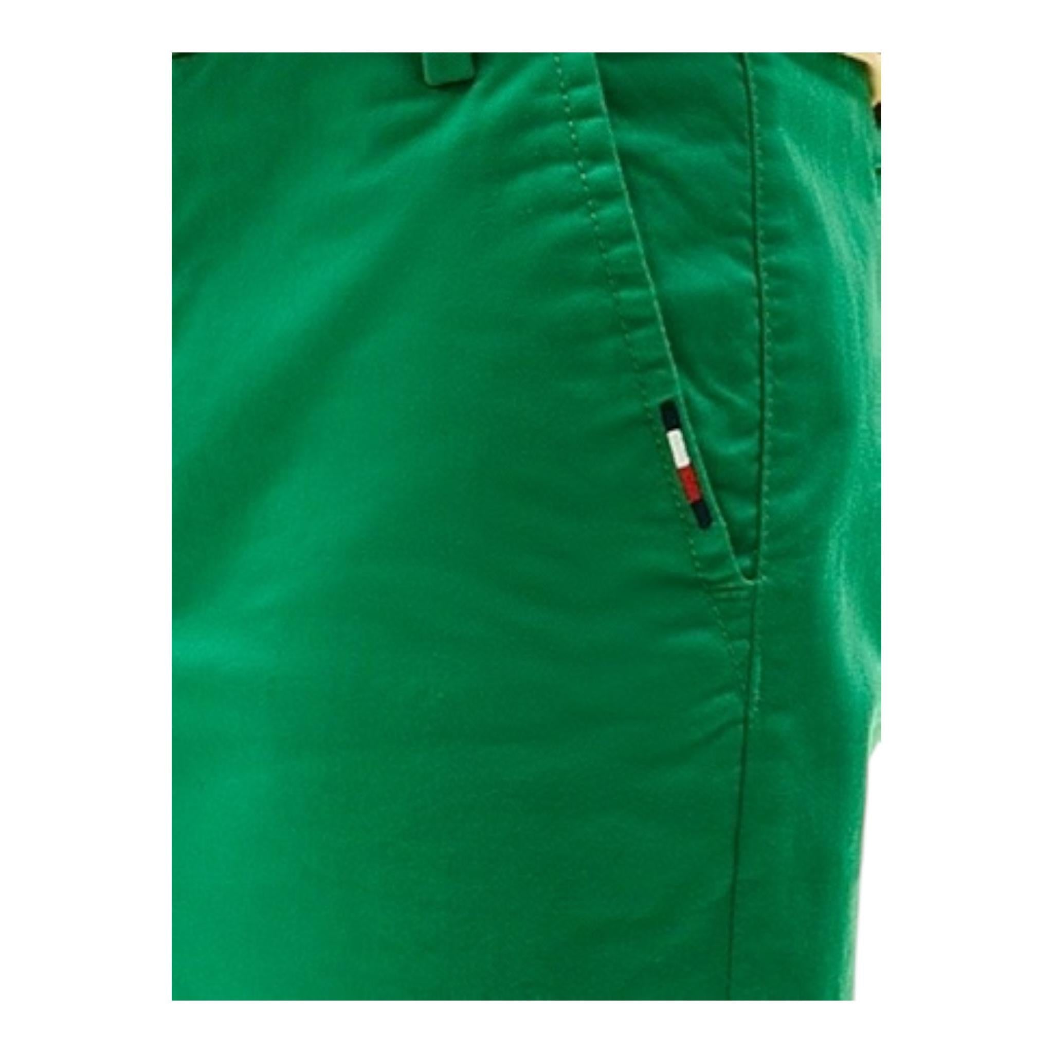 Tommy Hilfiger Bermuda Tinta Unita con Logo per Neonato DHIEHJI VERDE TOMMY HILFIGER 