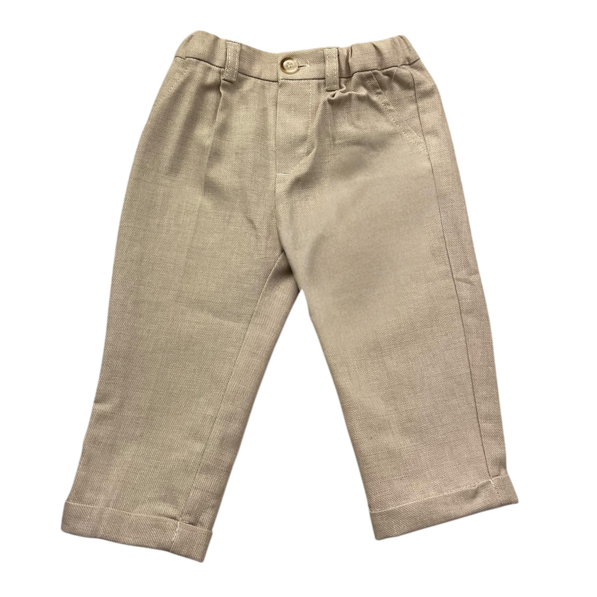 Mayoral Pantalone Tinta Unita con Girovita Regolabile per Neonato 1562X BEIGE MAYORAL 