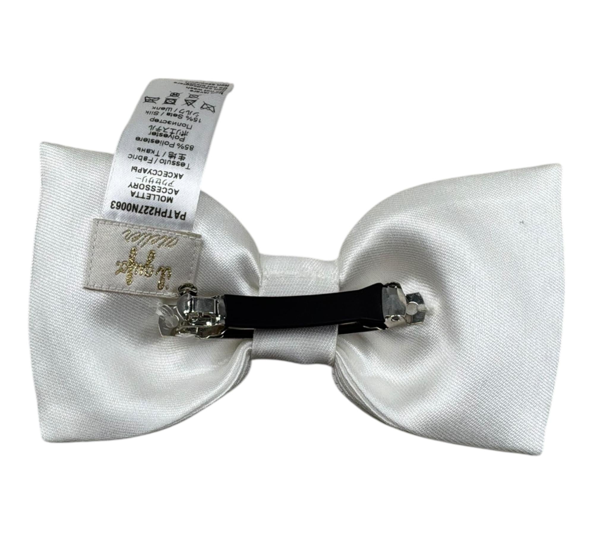 Il Gufo Spilla Tinta Unita per Bambina PATPH227N0063 BIANCO IL GUFO 