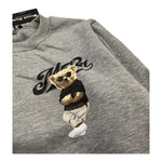 BRAND NAME felpa chiusa girocollo tinta unita Grigio per Bambino BN220S GRIGIO BRAND NAME 