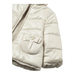 MAYORAL giubbino reversibile tinta unita con zip e cappuccio Beige per Neonata 2480 BEIGE MAYORAL 