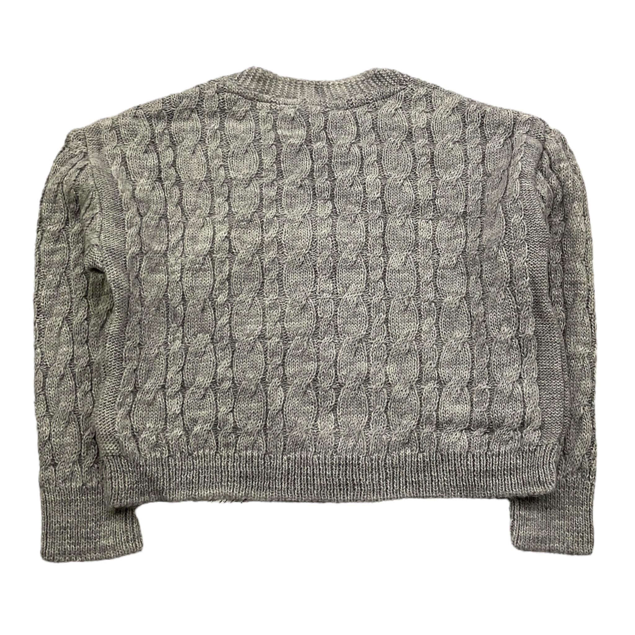 M+E' cardigan tinta unita Grigio per Bambina UE1568 GRIGIO M+E' 