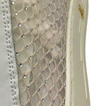 Patrizia Pepe Sneakers Tinta Unita con Lacci E Trasparenze per Bambina PPJ308 BIANCO PATRIZIA PEPE 