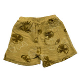 Play Up Short Tinta Unita Con Elastico In Vita Verde Per Neonato