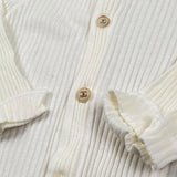 Babyvip Tutina Tinta Unita A Costine per Neonata RRHHR PANNA BABYVIP 