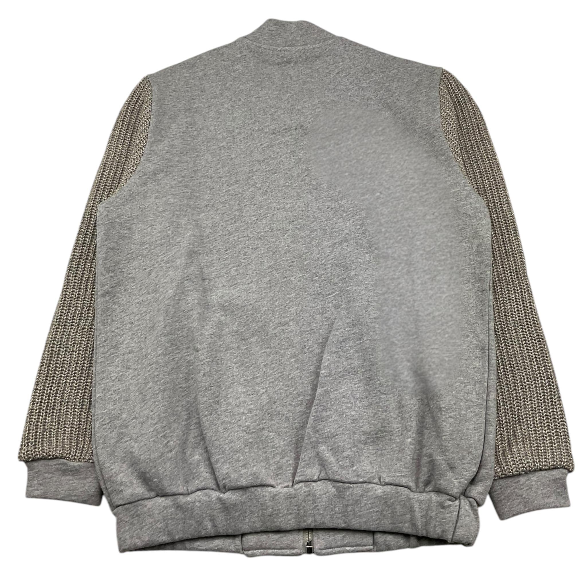 ELEVENTY felpa con zip tinta unita con maniche in maglia Grigio per Bambina EV4A10 GRIGIO ELEVENTY 