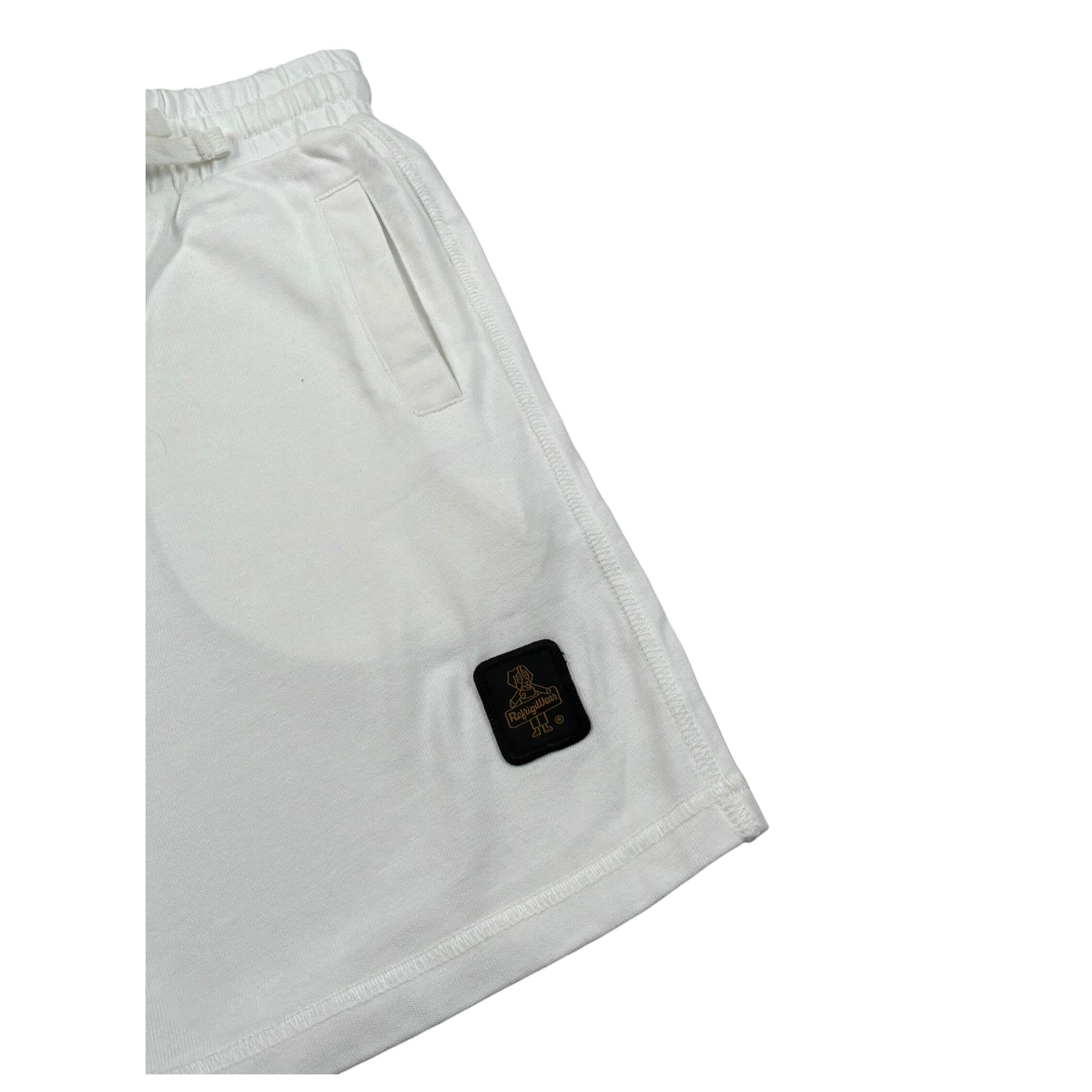 Refrigiwear Bermuda Tuta Tinta Unita per Bambino RW437 BIANCO REFRIGIWEAR 